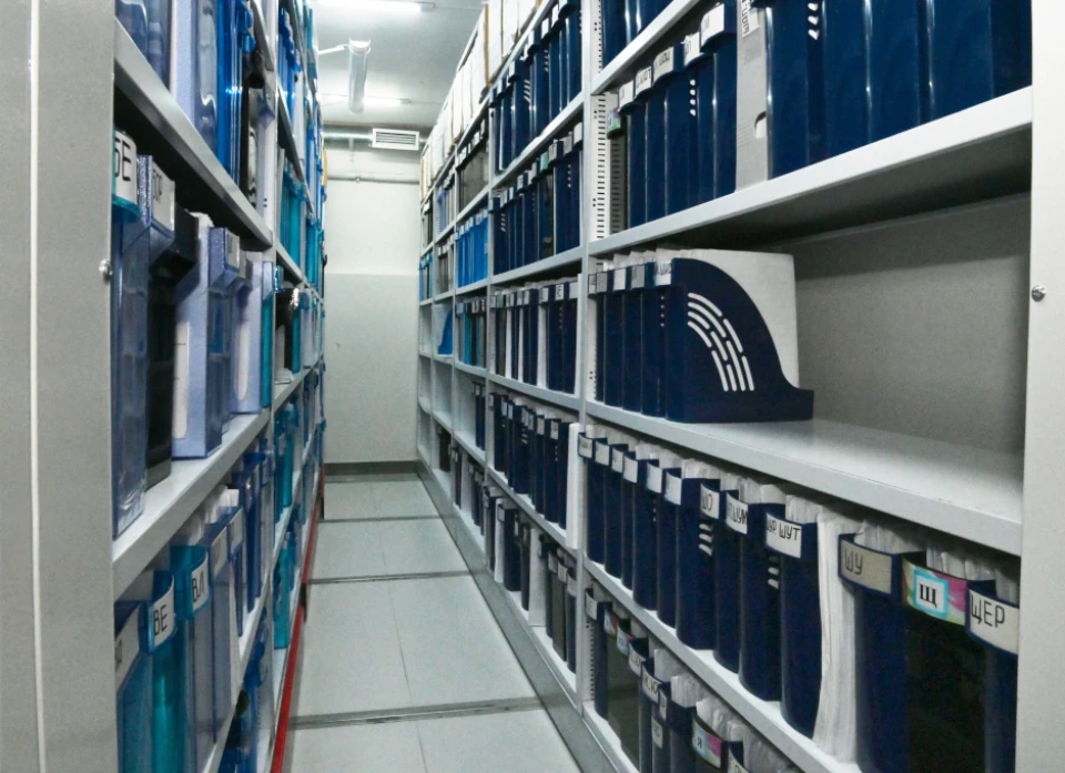 Стеллажи для медицинских документов